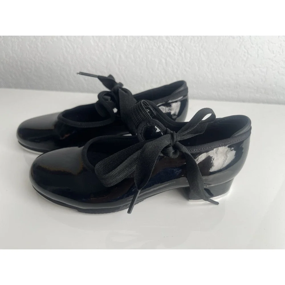 Bloch Patent Leather Tap Shoes Youth 13M‎